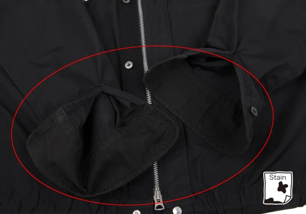 sacai Thomas Mason Cotton Zip-Design Shirt K-172583_006