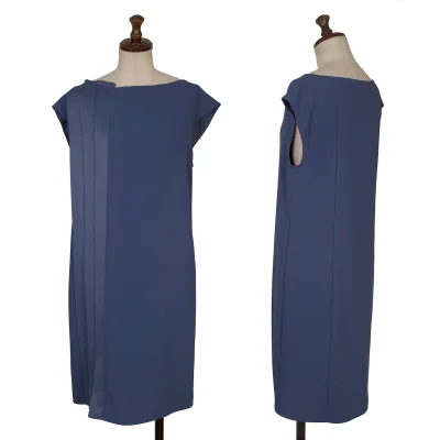 MAX&Co Poly Tuck Design Sleeveless Dress