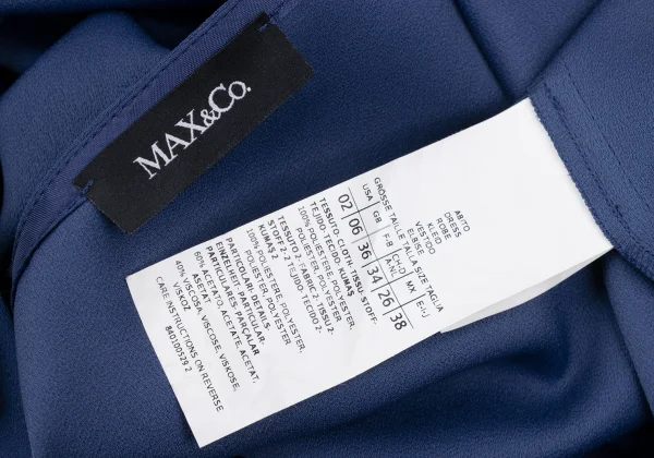 MAX&Co Poly Tuck Design Sleeveless Dress K-172585_011