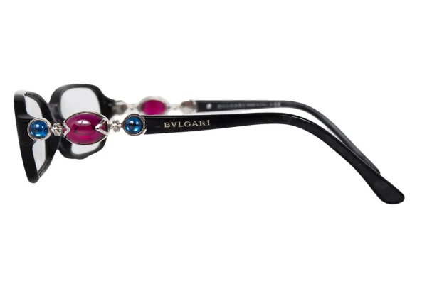BVLGARI Stone Decoration Prescription Glasses K-172593_003