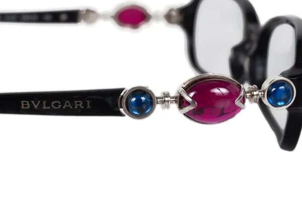 BVLGARI Stone Decoration Prescription Glasses K-172593_006