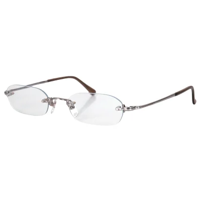 GIORGIO ARMANI Rimless Prescription Glasses