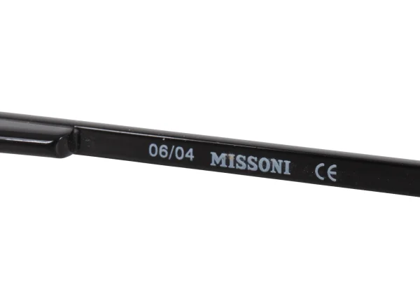 MISSONI Rhinestone Frame Eyeglasses K-172599_011