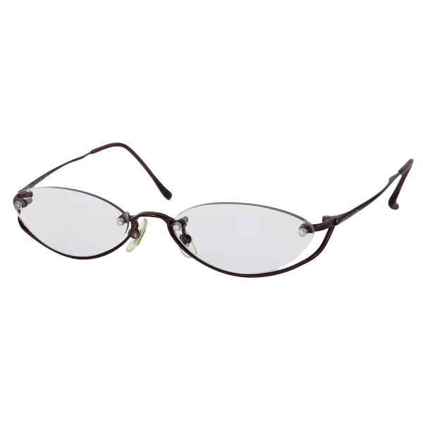 Jean Paul GAULTIER 55-0103 Two Point Prescription Glasses Bordeaux 50 17 135 K-172600_001