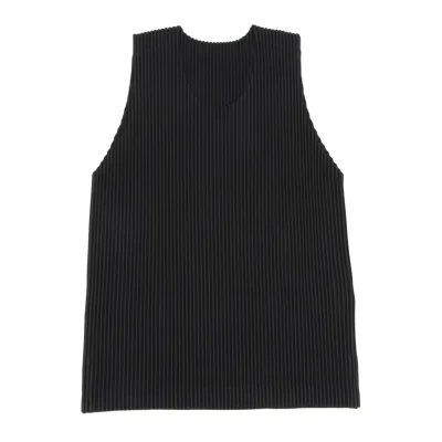 HOMME PLISSE ISSEY MIYAKE Pleated Sleeveless Top