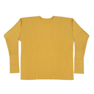 HOMME PLISSE ISSEY MIYAKE Pleated Sleeves T-shirt