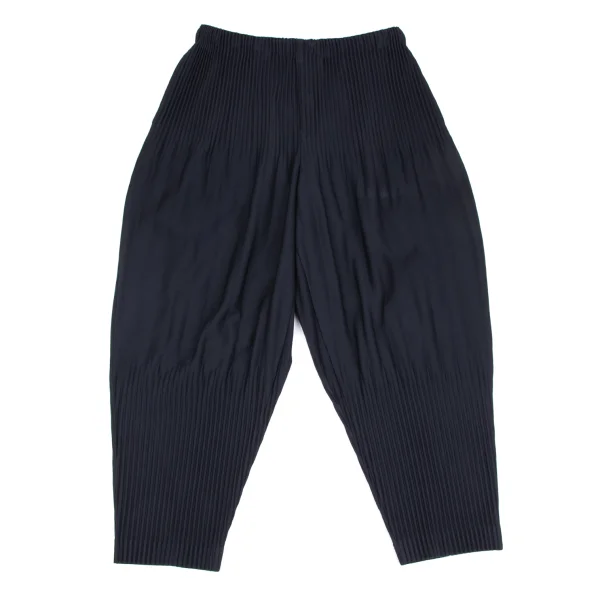 HOMME PLISSE ISSEY MIYAKE Pleats Tapered Pants Navy 2 K-172607_001