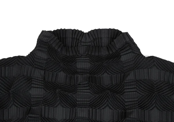 A-POC ABLE ISSEY MIYAKE 3D Stretch Steam Pleated High-Neck Top K-172609_003
