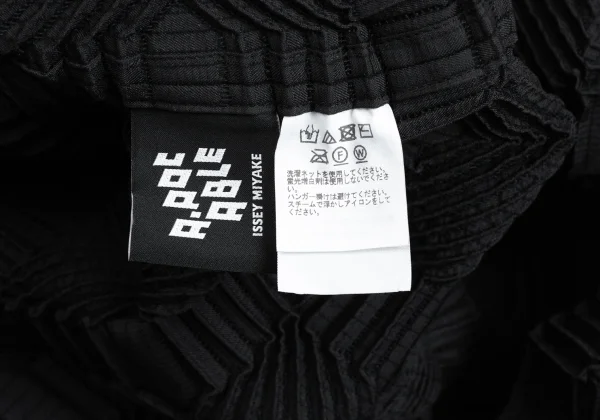 A-POC ABLE ISSEY MIYAKE 3D Stretch Steam Pleated High-Neck Top K-172609_010