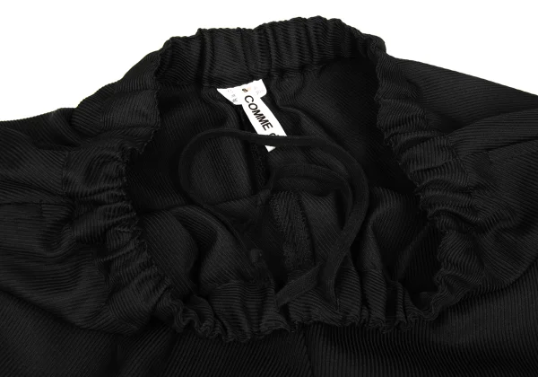 COMME des GARCONS Poly 4 Holes Wide Pants K-172610_004