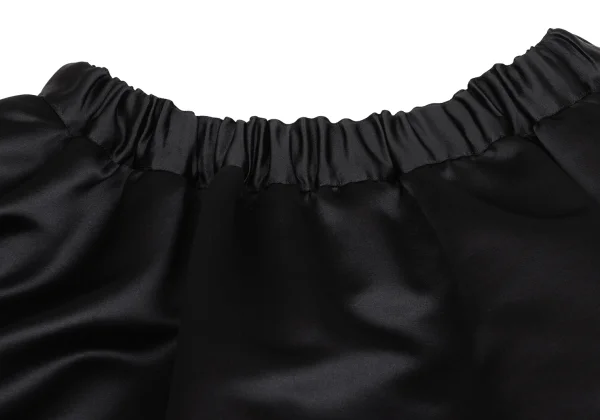 COMME des GARCONS Poly Satin Sleeves Design Skirt K-172611_004