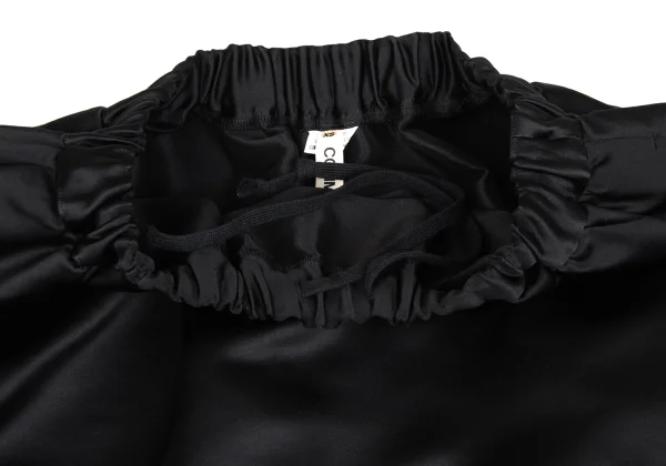 COMME des GARCONS Poly Satin Sleeves Design Skirt K-172611_006