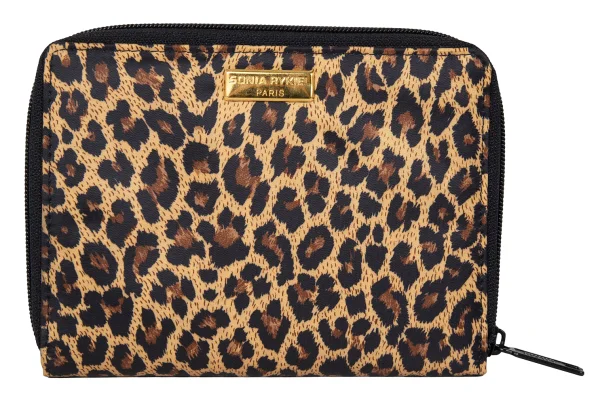 SONIA RYKIEL Leopard Printed Wallet Pouch K-172613_003