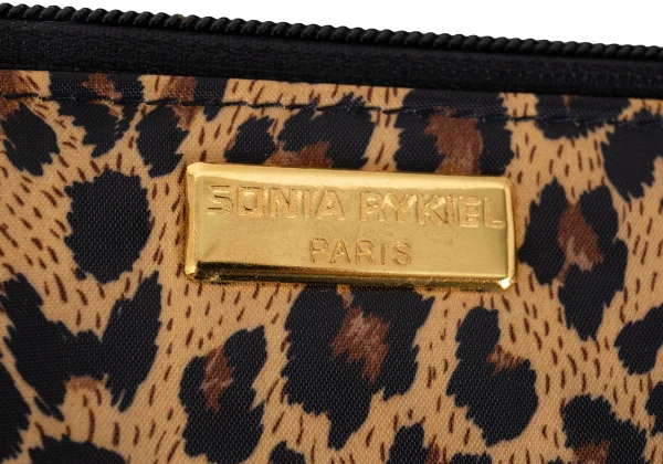 SONIA RYKIEL Leopard Printed Wallet Pouch K-172613_010