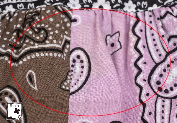 JUNYA WATANABE MAN PINK COMME des GARCONS Paisley Hem Panel Nordic Knit Dress K-172614_013