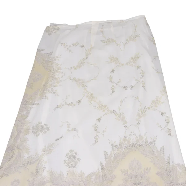 DRIES VAN NOTEN Rayon Floral Wrap Skirt K-172615_003