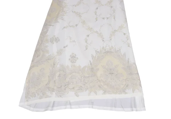 DRIES VAN NOTEN Rayon Floral Wrap Skirt K-172615_005