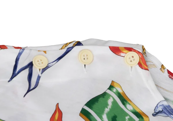 HERMES Multi National Flag Print Tunic K-172616_006
