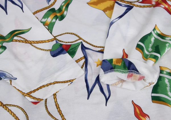 HERMES Multi National Flag Print Tunic K-172616_009