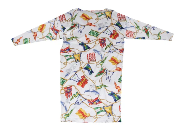 HERMES Multi National Flag Print Tunic K-172616_012