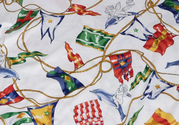 HERMES Multi National Flag Print Tunic K-172616_013