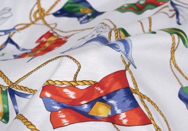 HERMES Multi National Flag Print Tunic K-172616_015