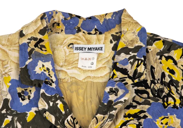 ISSEY MIYAKE Botanical Print Brushed Jacket K-172617_004