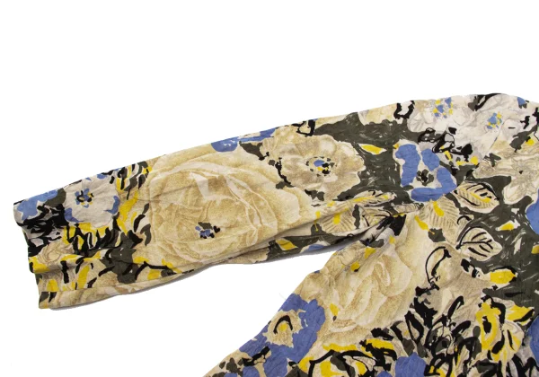 ISSEY MIYAKE Botanical Print Brushed Jacket K-172617_006