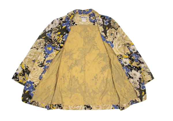 ISSEY MIYAKE Botanical Print Brushed Jacket K-172617_011