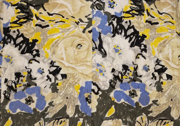 ISSEY MIYAKE Botanical Print Brushed Jacket K-172617_015