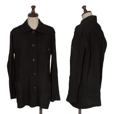 ISSEY MIYAKE Pleats Patch Pocket Jacket