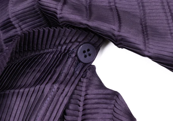 ISSEY MIYAKE Pleated Shawl Collar Jacket K-172621_008