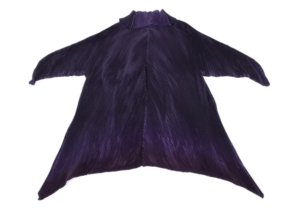 ISSEY MIYAKE Gradient Hem Double Half Coat K-172622_013