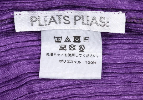 PLEATS PLEASE Pleated Big Poncho Stole K-172623_010