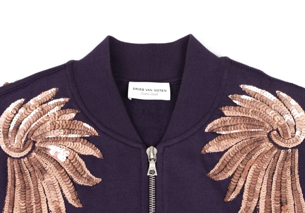 DRIES VAN NOTEN Sequin Wing Sleeveless Vest K-172624_005