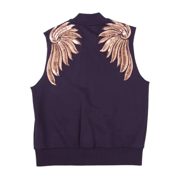 DRIES VAN NOTEN Sequin Wing Sleeveless Vest K-172624_013