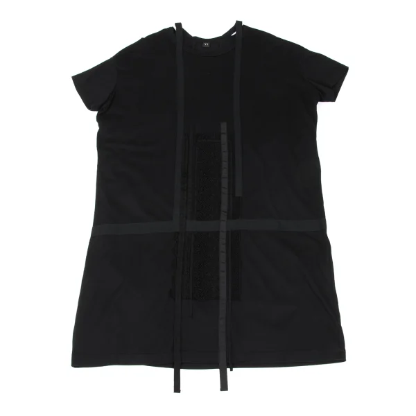 Y's Lace Paste Taping T Shirt Dress K-172625_002