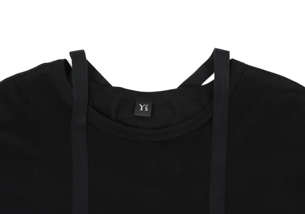 Y's Lace Paste Taping T Shirt Dress K-172625_004