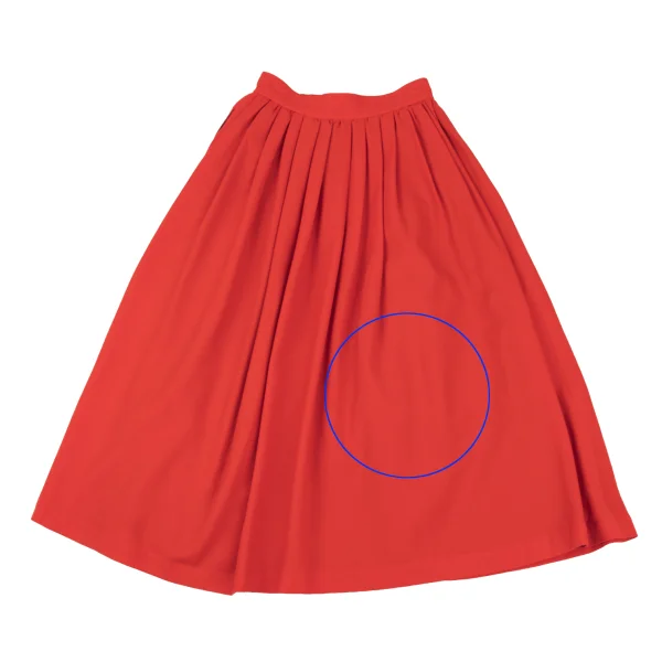 COMME des GARCONS Wool Lace Patch Skirt K-172631_015