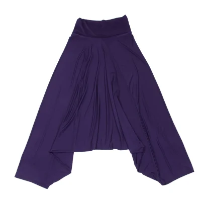 ISSEY MIYAKE Curved Seam Stretch Dropped Crotch Pants