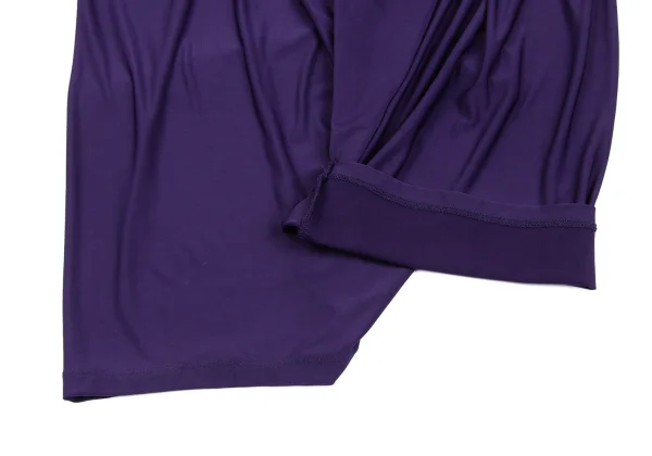 ISSEY MIYAKE Curved Seam Stretch Dropped Crotch Pants K-172635_010