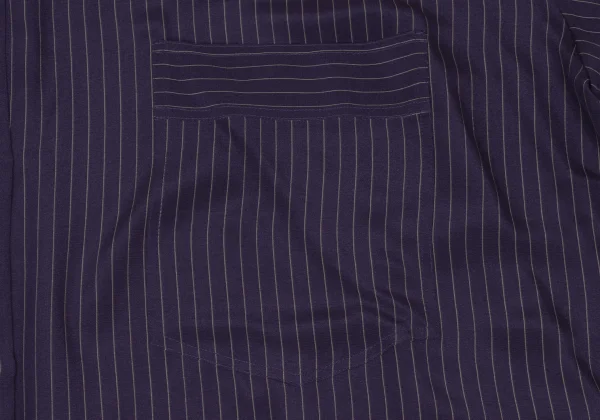 DRIES VAN NOTEN Silk Stripe Shirt Dress K-172638_005