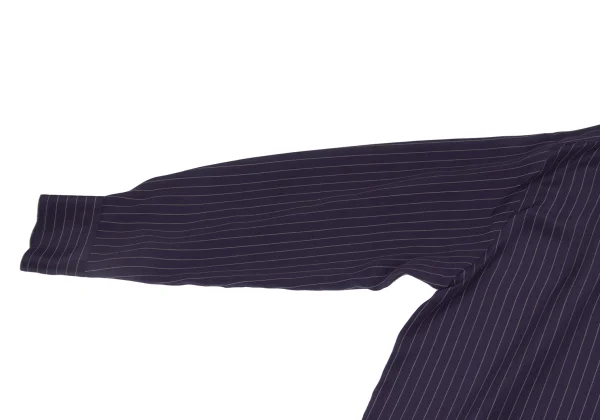 DRIES VAN NOTEN Silk Stripe Shirt Dress K-172638_006