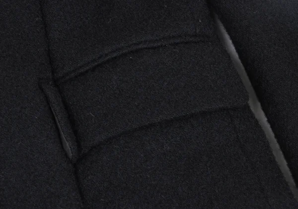 COMME des GARCONS Wool Mossa Hem Layered Jacket K-172640_012