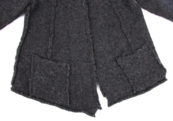 Y's Tuck Wool Knit Jacket K-172643_007