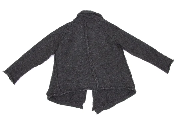 Y's Tuck Wool Knit Jacket K-172643_011