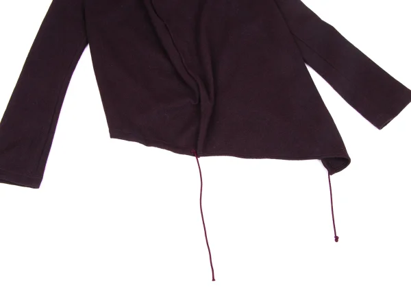 Y's Wool Asymmetry Snap Button Cardigan K-172644_007