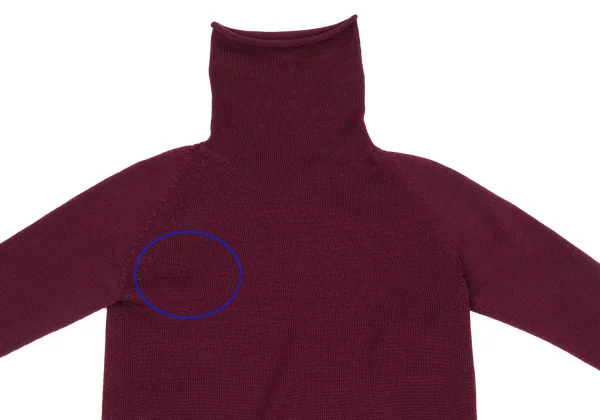 Y's Wool Turtle Neck Knit Sweater K-172646_003