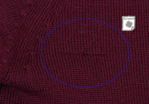 Y's Wool Turtle Neck Knit Sweater K-172646_004