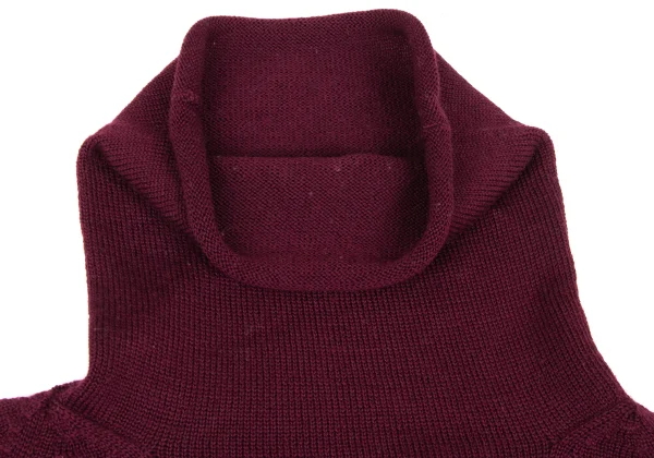 Y's Wool Turtle Neck Knit Sweater K-172646_006